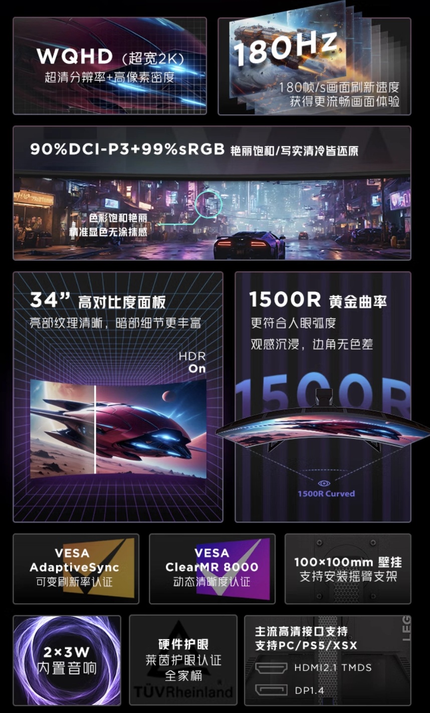 Lenovo Legion R34w-30
