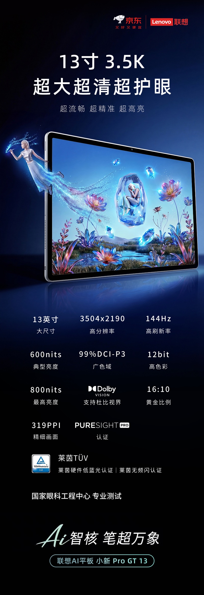 Legion AI Tablet Legion Y700