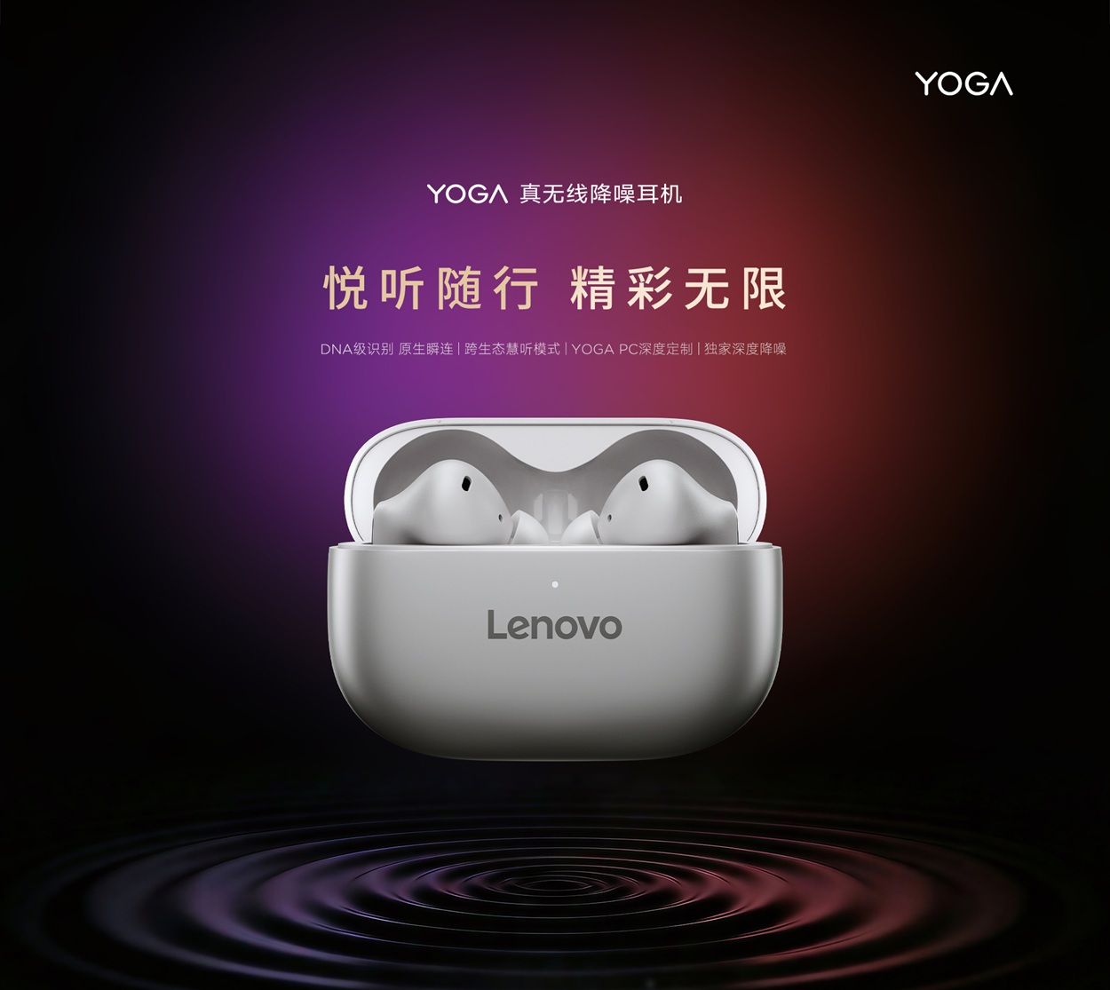 Lenovo YOGA True Wireless Noise Cancelling Earbuds