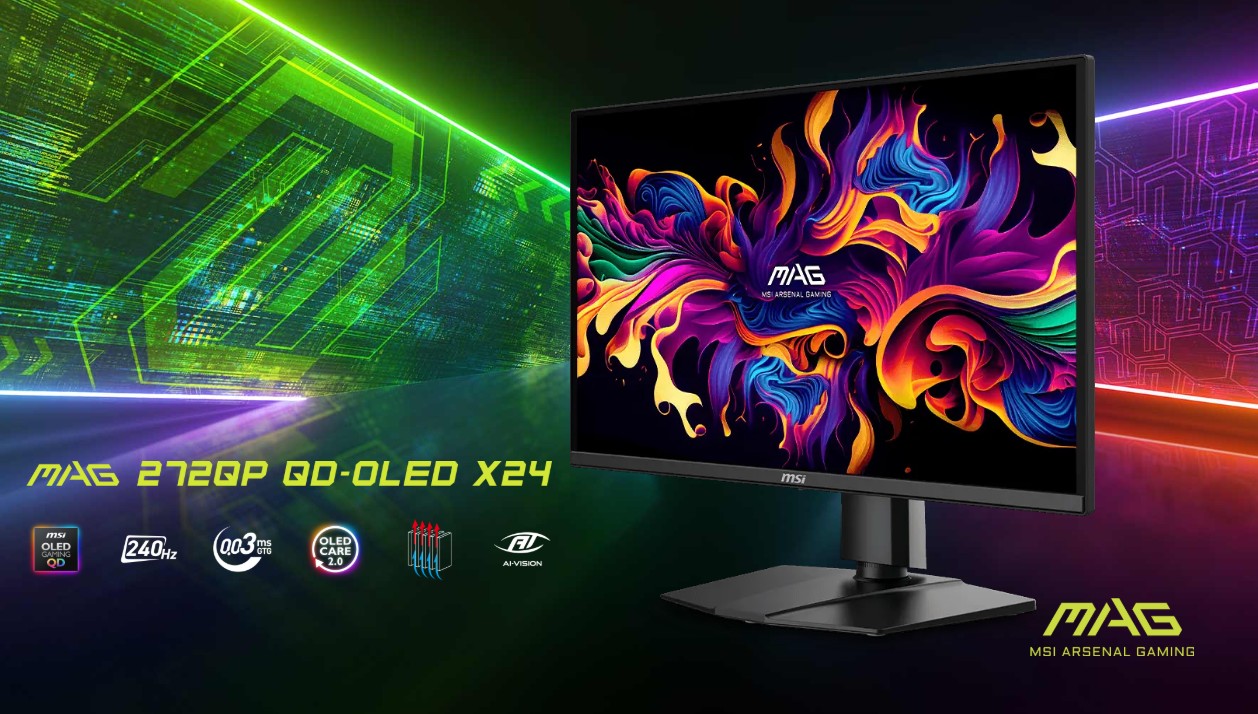 MSI MAG 272QP QD-OLED X24