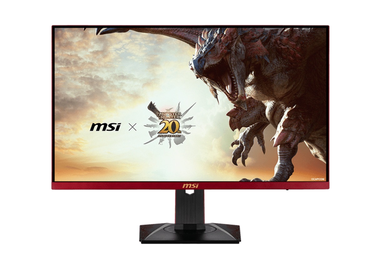 MSI выпустила игровой монитор MAG 27QRF QD E2 Monster Hunter Edition