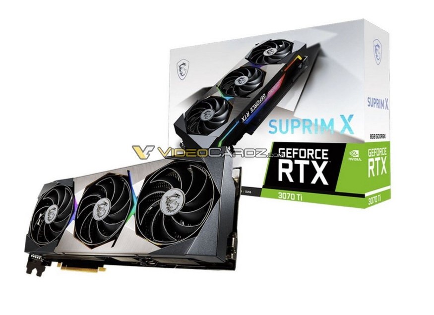 MSI GeForce RTX 3070 Ti SUPRIM X