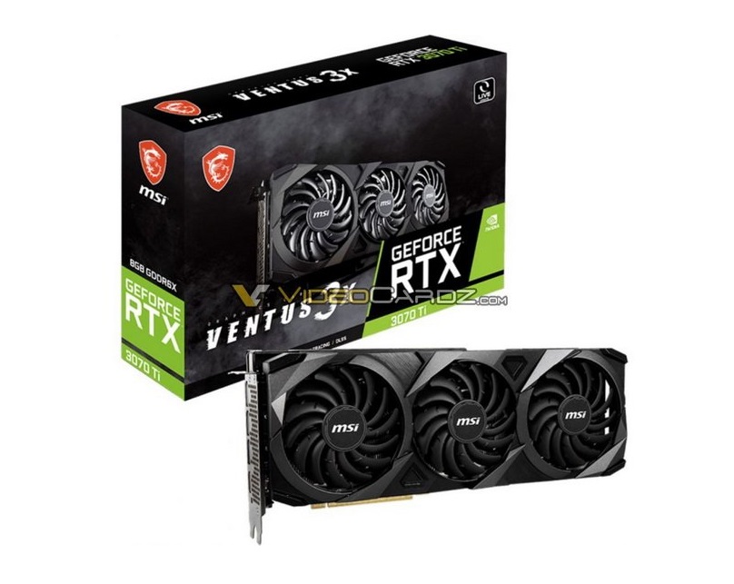 MSI GeForce RTX 3070 Ti Ventus 3X