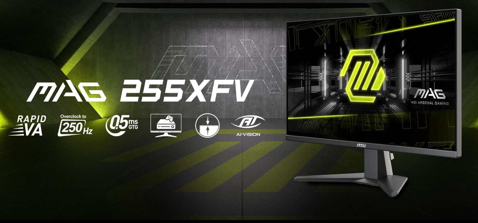 игровой монитор MSI MAG 255XFV
