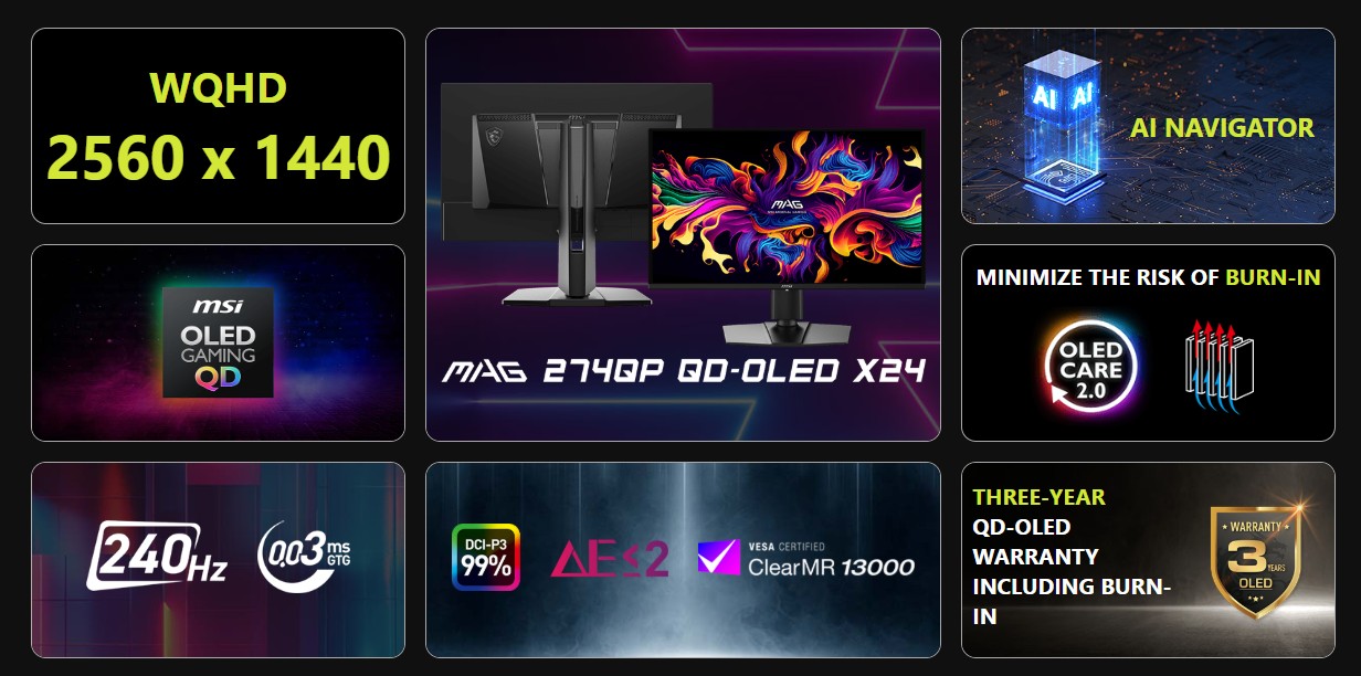 MSI MAG 274QP X24