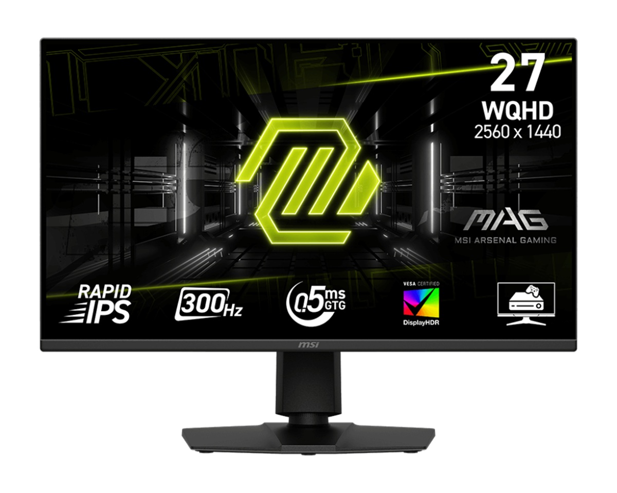 MSI представила игровой монитор MAG 275QPF X30 с частотой 300 Гц