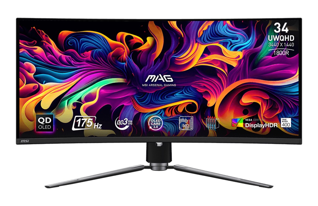 игровой монитор MSI MAG 341CQP QD-OLED