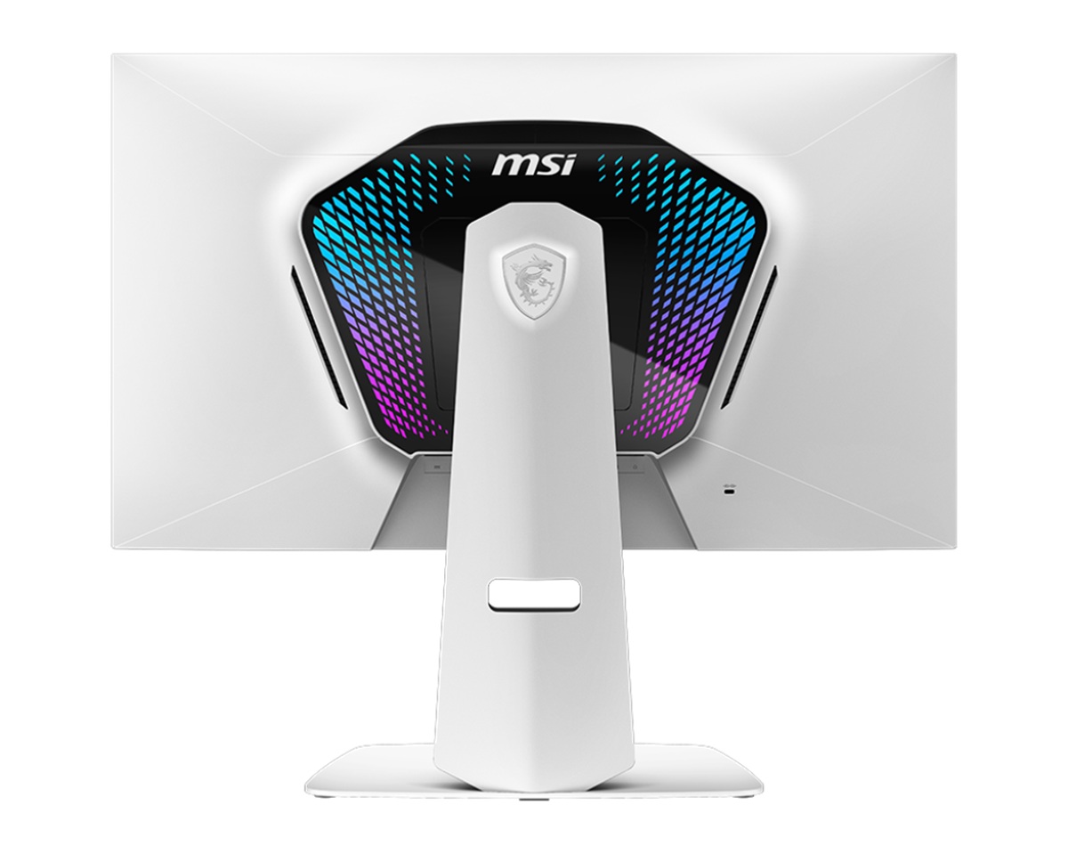 Игровой монитор MSI MPG 274URDFW E16M с белым корпусом