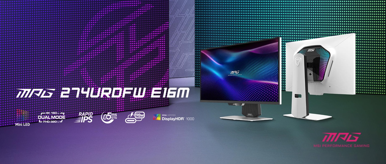 Основной вид MSI MPG 274URDFW E16M