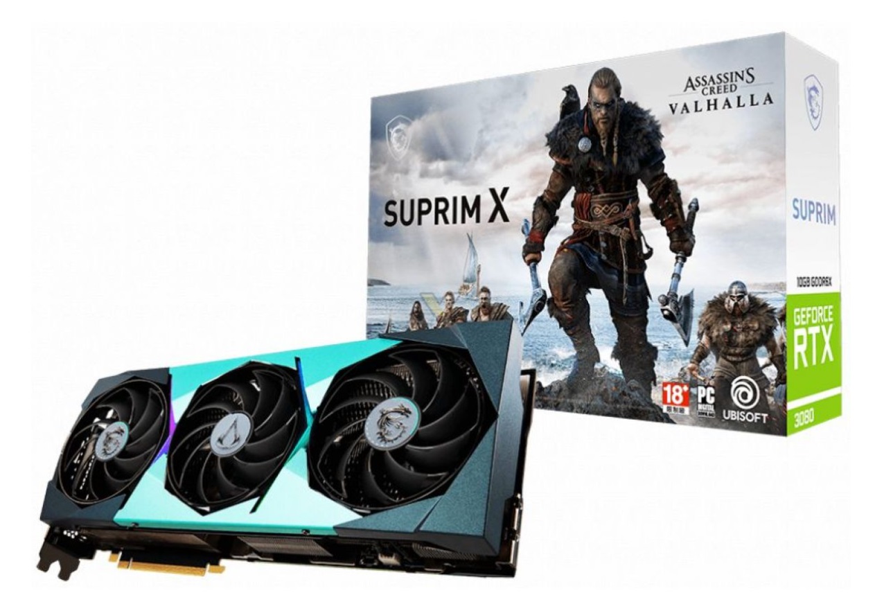 MSI GeForce RTX 3080 10G Suprim X Assassin’s Creed Valhalla Edition