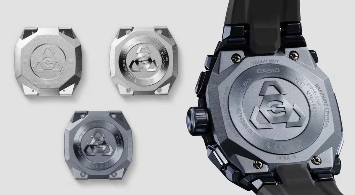 Конструкция корпуса Casio G-Shock MTG-B4000