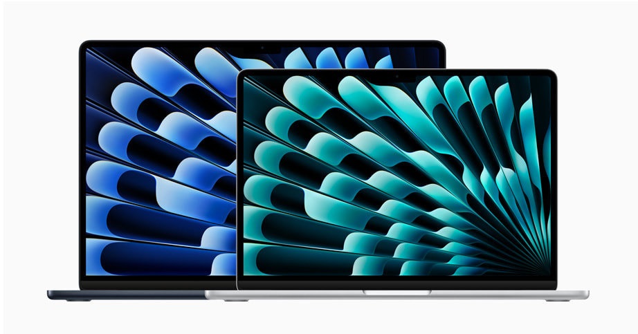 ноутбуки MacBook Air с процессорами Apple M3