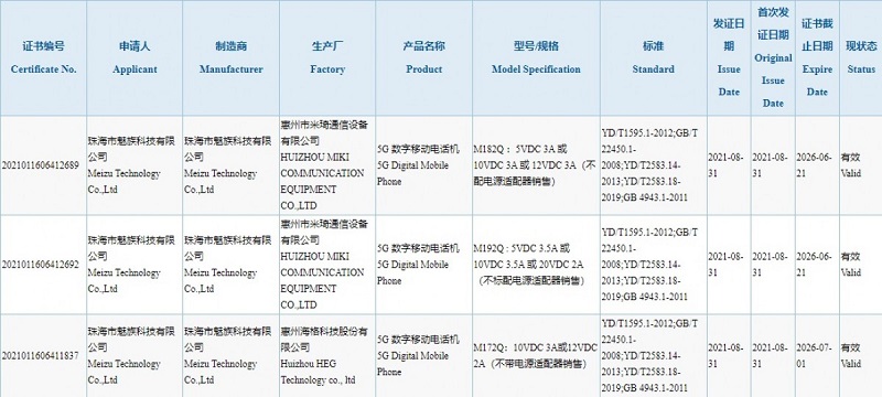 Meizu 18x