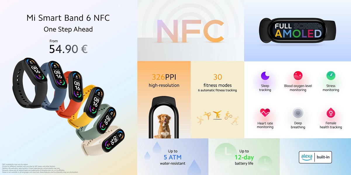 Mi Smart Band 6 NFC