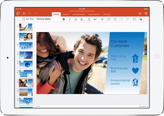 Microsoft Office iPad 1