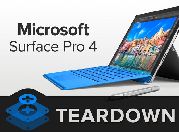 Microsoft Surface Pro 4 Teardown