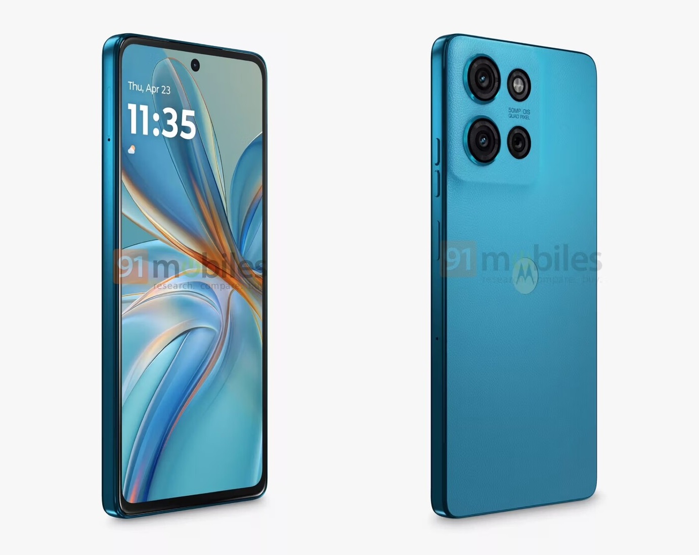 рендеры смартфона Moto G75