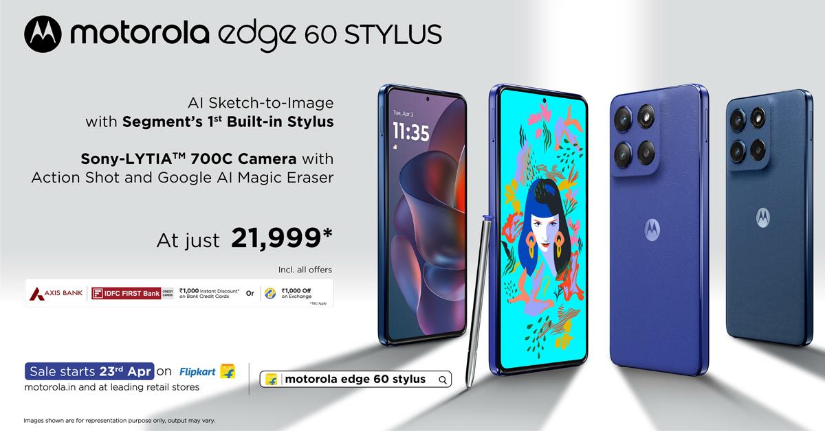 Motorola Edge 60 STYLUS