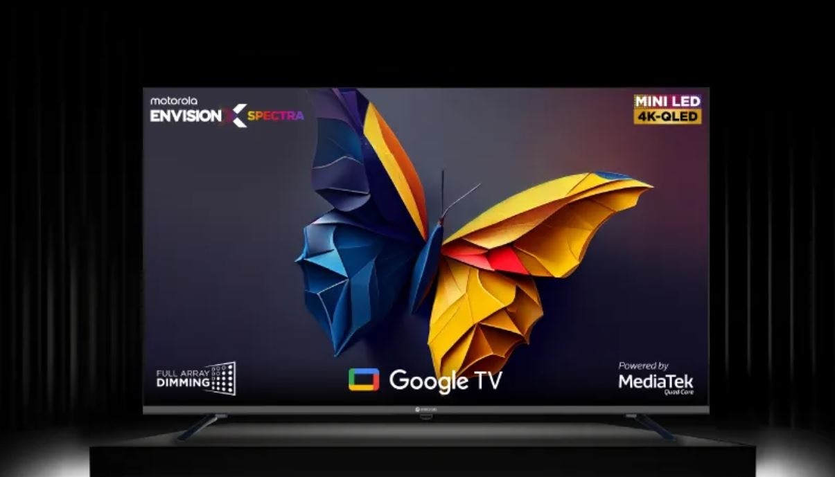 Представлены телевизоры серии Motorola EnvisionX Spectra Mini LED с Google TV