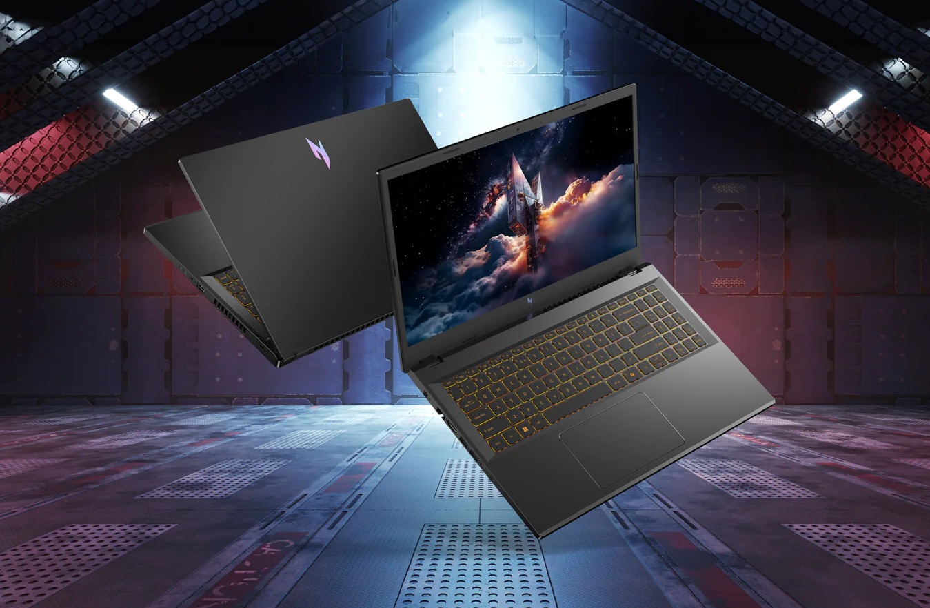 Acer представила новые игровые ноутбуки Nitro V 15 AI и Nitro V 15