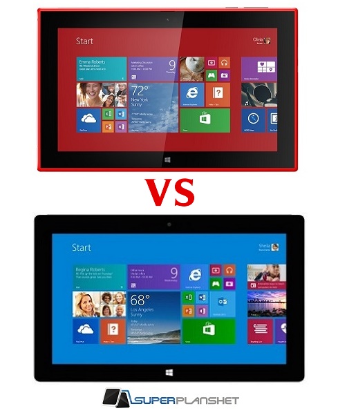 Nokia Lumia 2520 vs Microsoft Surface 2