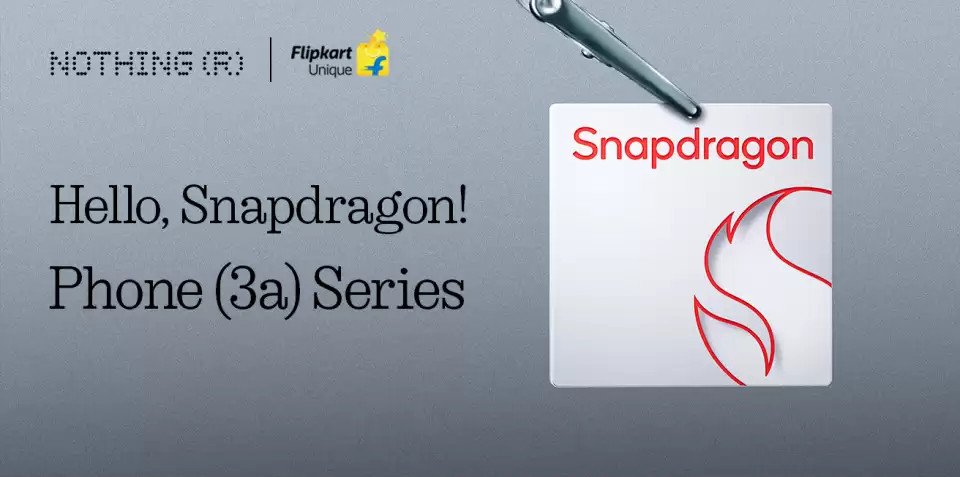 Серия Nothing Phone (3a) будет основана на чипах Snapdragon