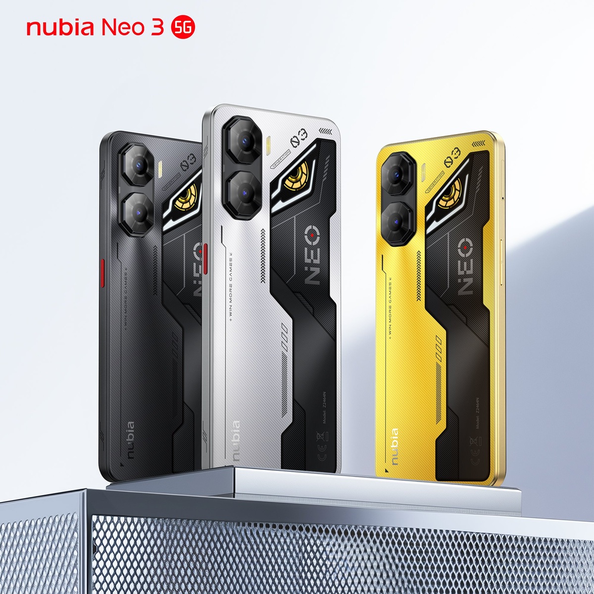Nubia Neo 3 5G и Nubia Neo 3 GT 5G представлены официально