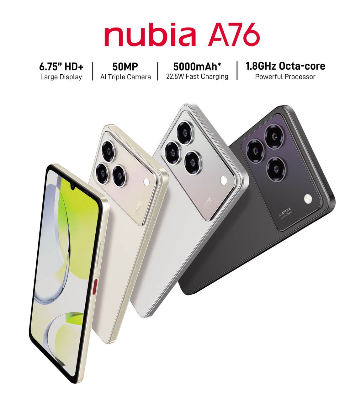Nubia A76