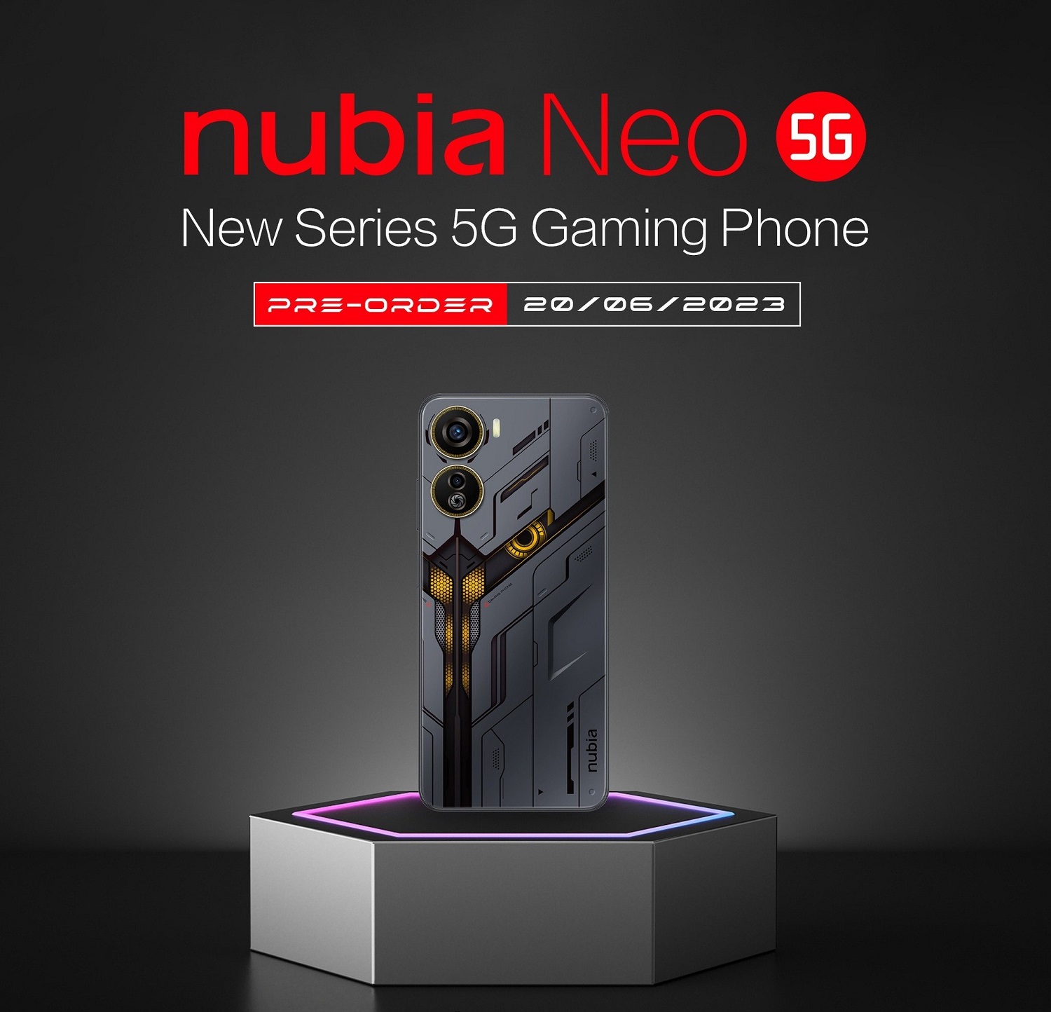 игровой смартфон Nubia Neo
