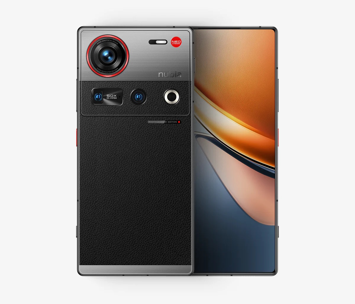 Флагманский смартфон Nubia Z70S Ultra в черном цвете