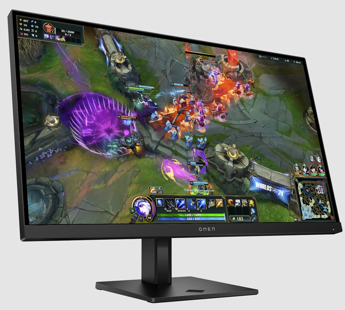 HP представила игровой монитор OMEN 27qs G2 с частотой 280 Гц