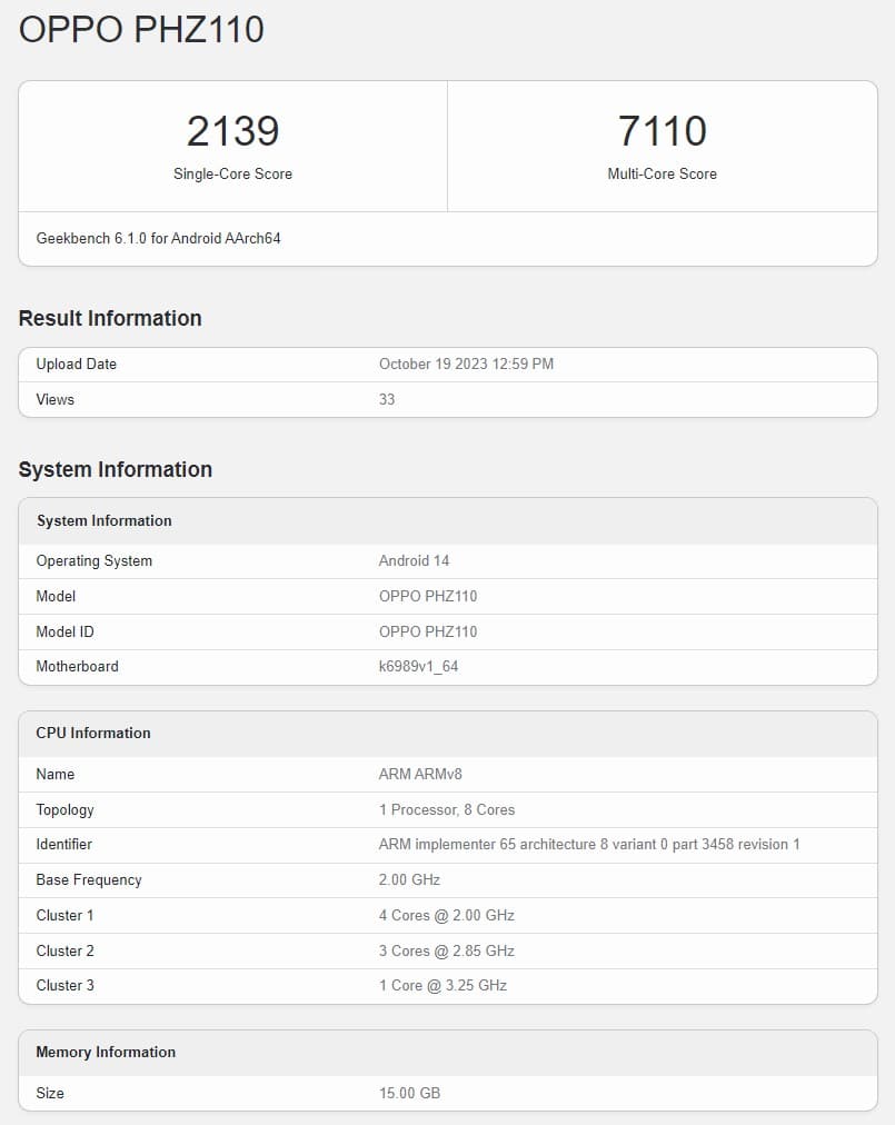 смартфон OPPO на базе Dimensity 9300