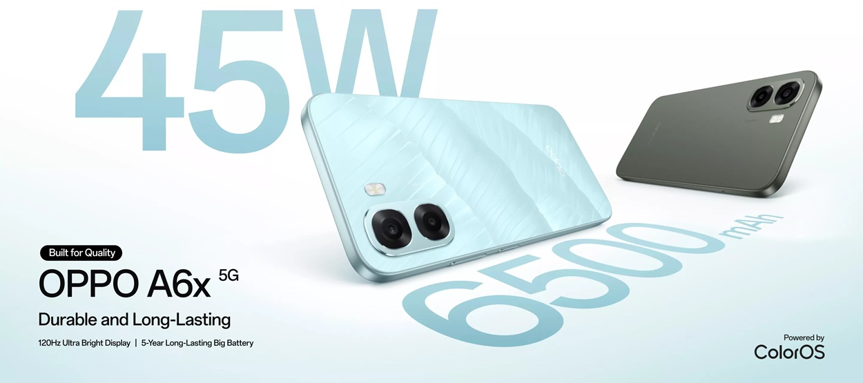 OPPO A6x 5G