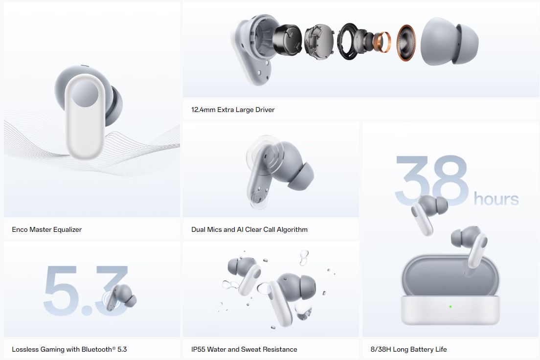 беспроводные наушники OPPO Enco Buds 2 Pro