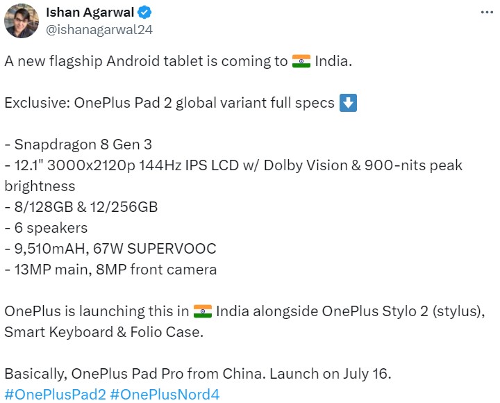 OnePlus Pad 2