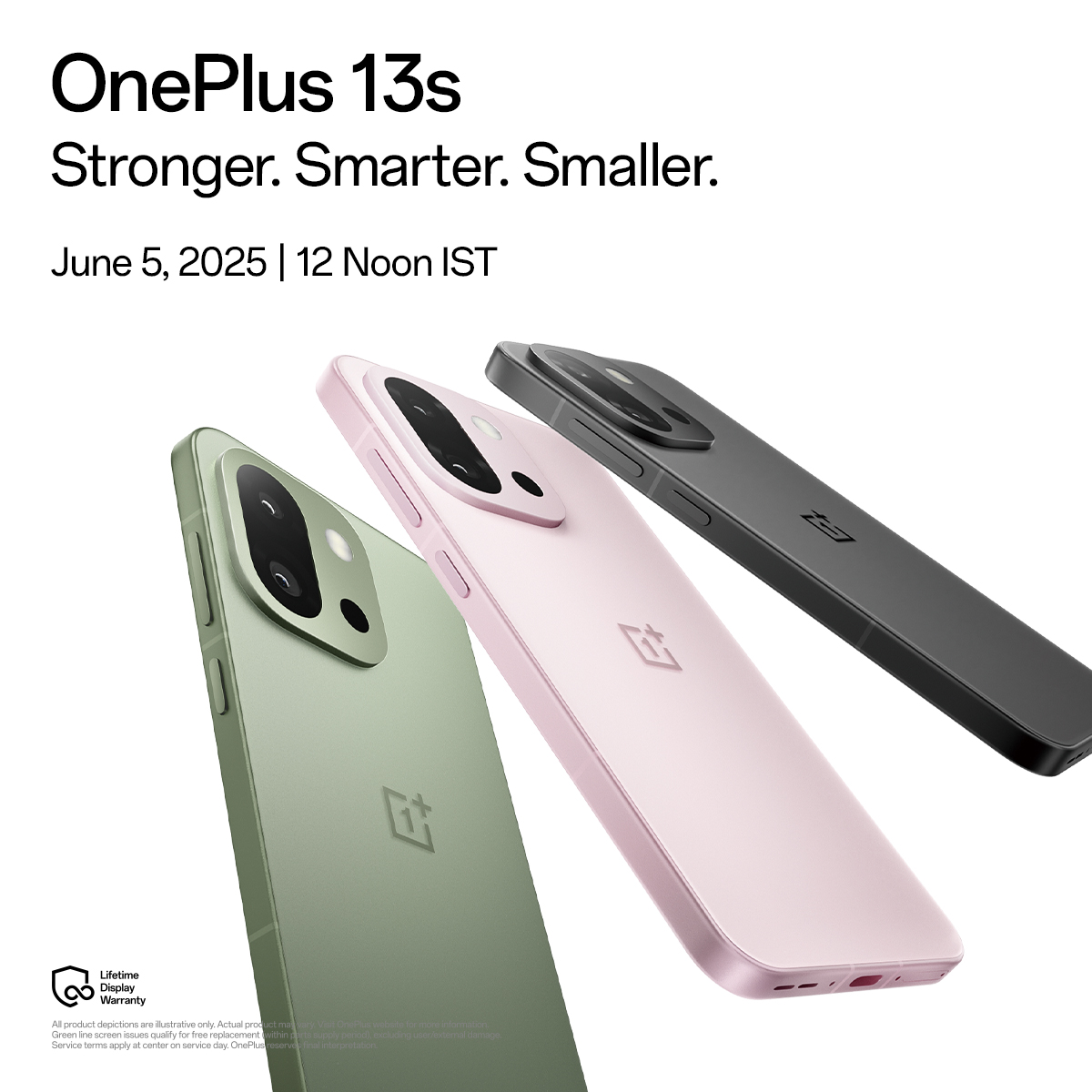 Презентация OnePlus 13s в Индии 5 июня 2025 года