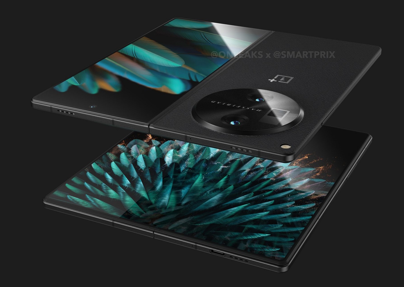 рендеры смартфона OnePlus V Fold