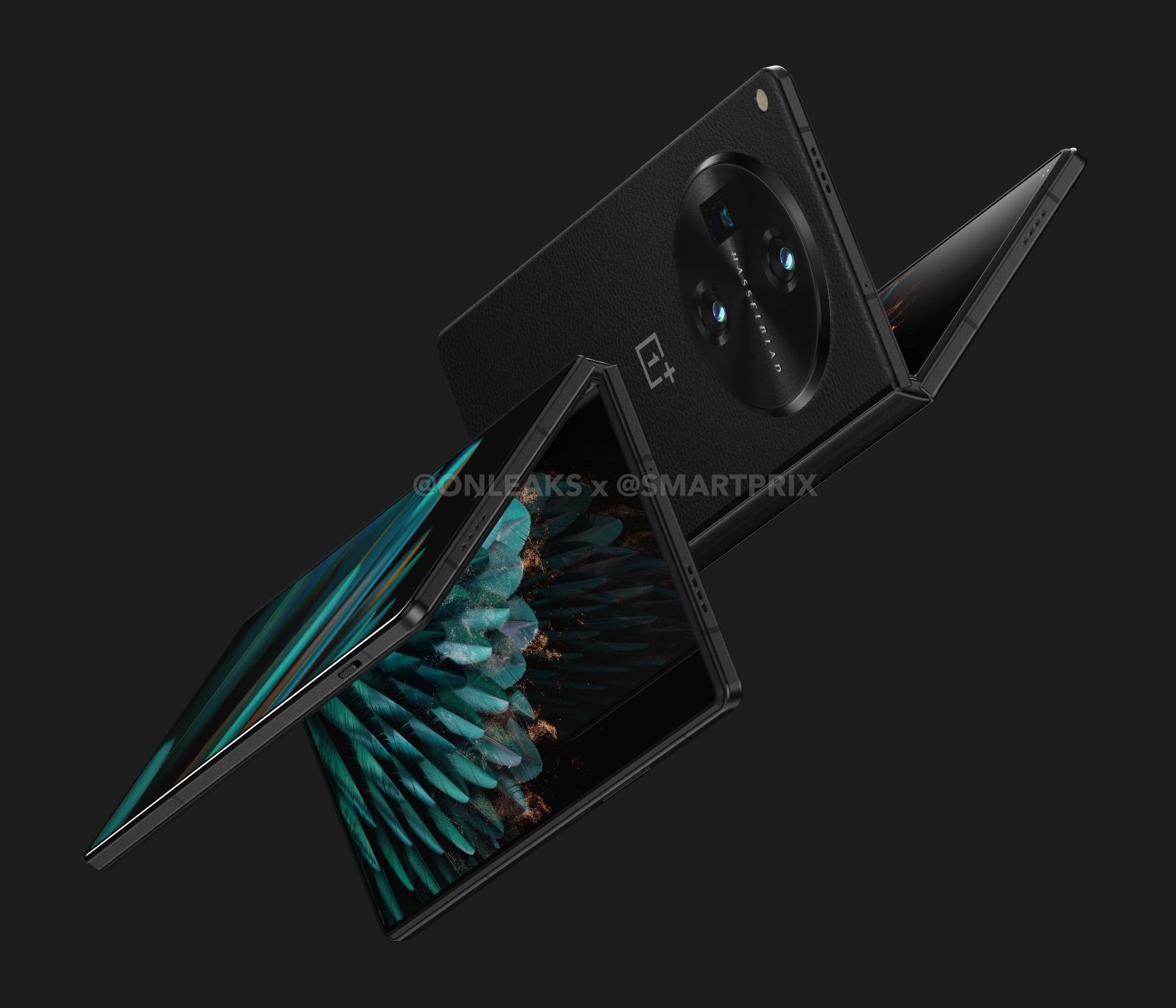 рендеры смартфона OnePlus V Fold