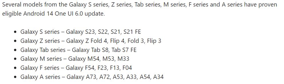прошивка One UI 6.0