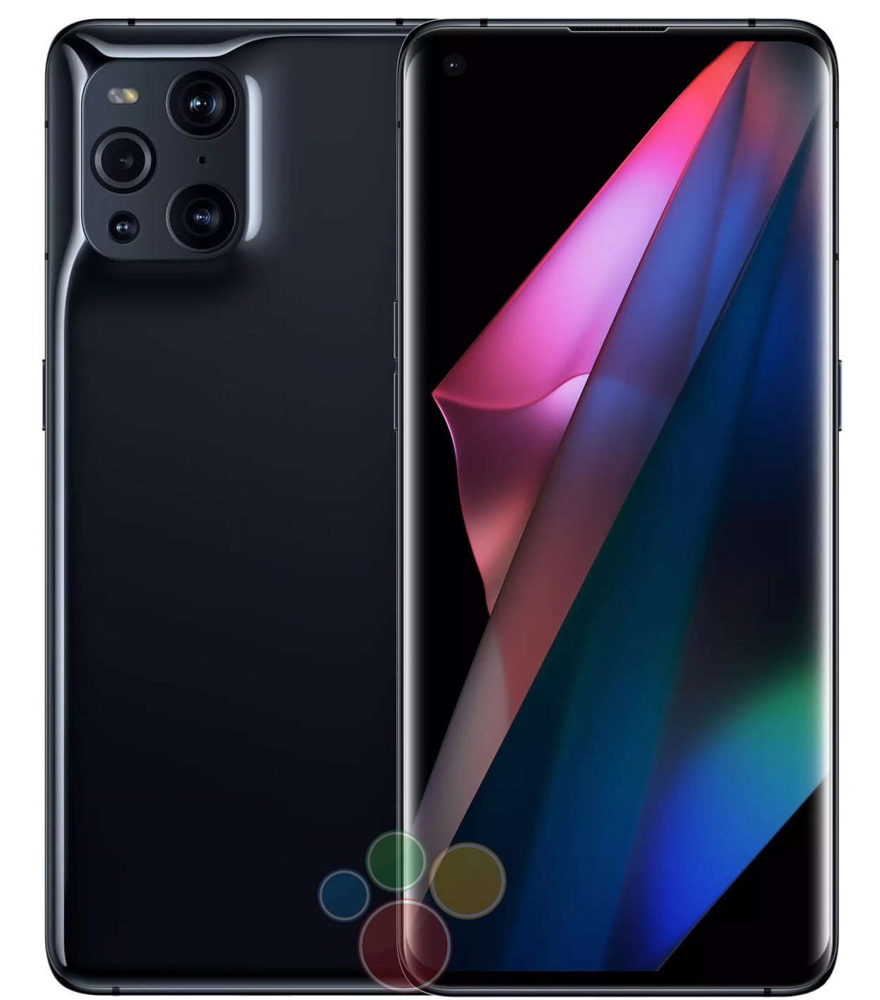 дизайн OPPO Find X3 Pro