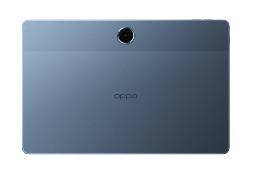 Задняя панель планшета OPPO Pad SE в цвете Night Blue с модулем камеры
