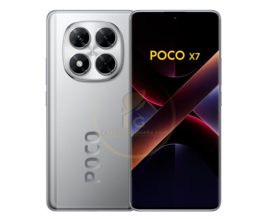 Poco X7 продемонстрирован на рендерах в трех цветах