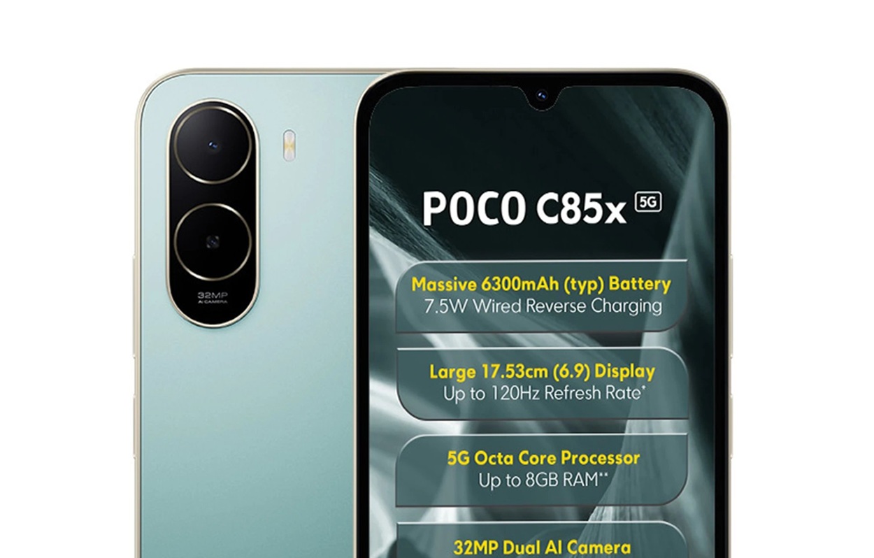 POCO выпустила смартфон C85x 5G