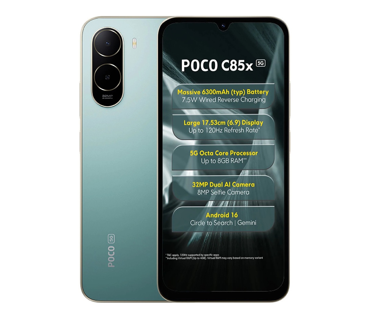 POCO C85x 5G