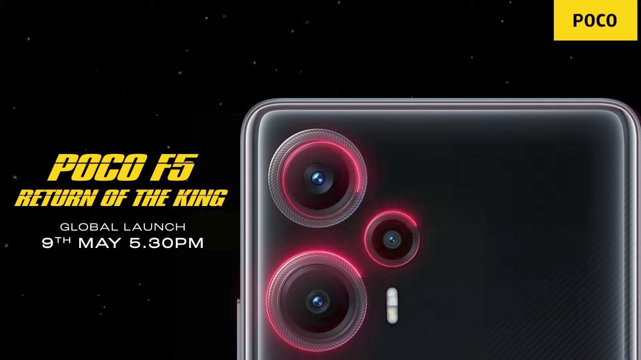 Тизер презентации POCO F5