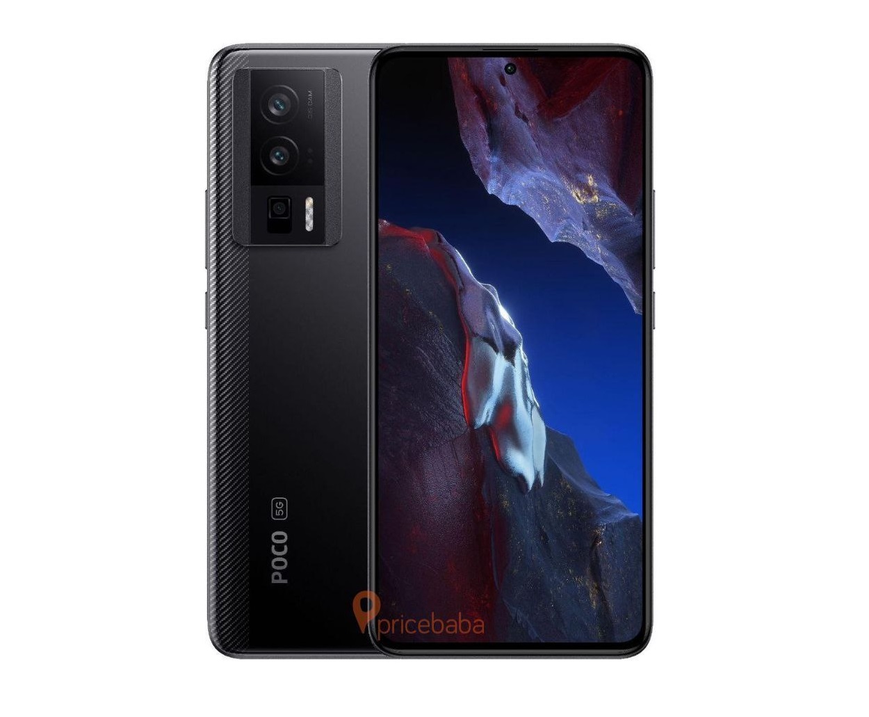 Рендер смартфона POCO F5 Pro