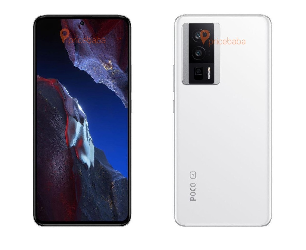 POCO F5 Pro пресс-рендеры