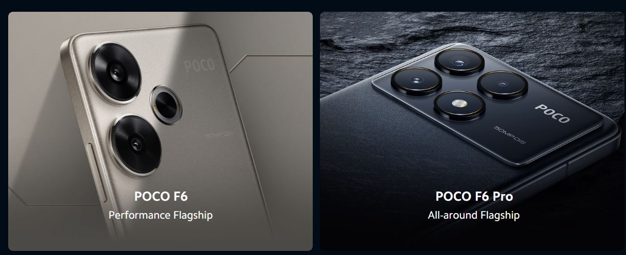 POCO F6 и POCO F6 Pro