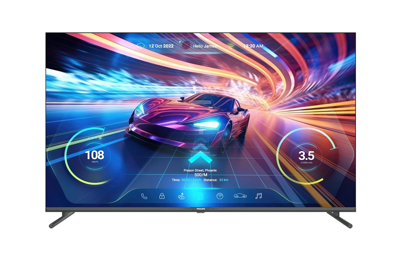 Представлены телевизоры Philips 7600 Series с частотой 144 Гц