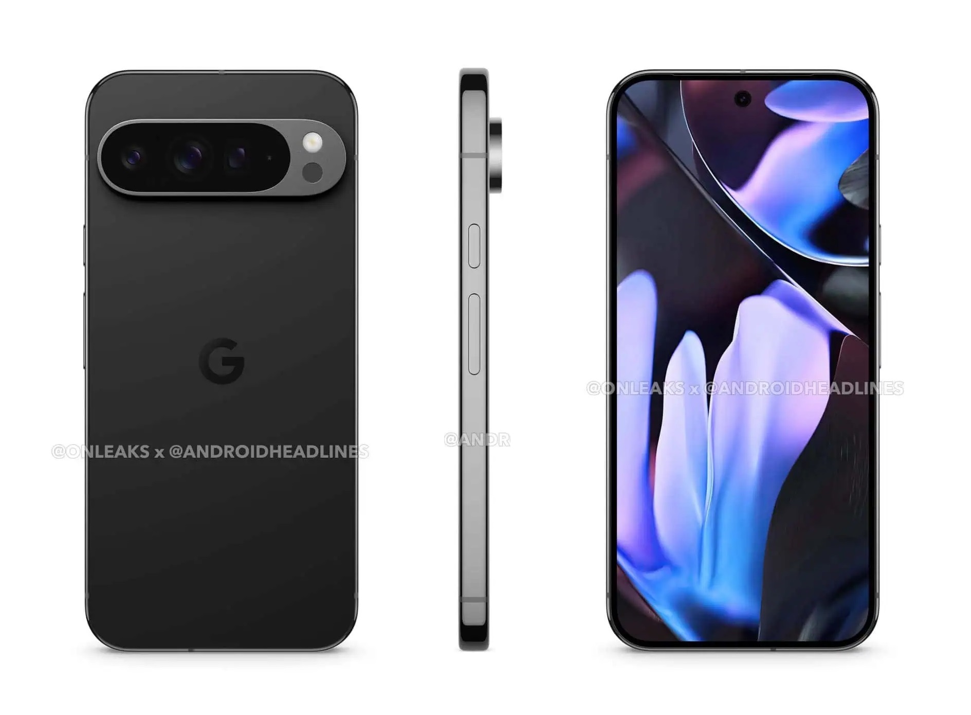 Google Pixel 9 Pro появился на изображениях в разных цветах